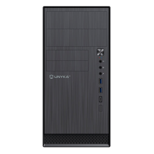 UNYKA CAIXA MATX AERO C12 MATX USB 3.0 USB TYPE C BLACK_0