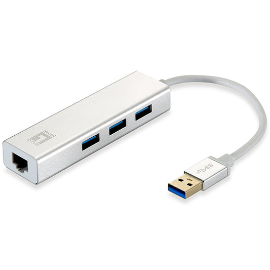 Hub USB Level One / Preto / USB-0503 V4_0