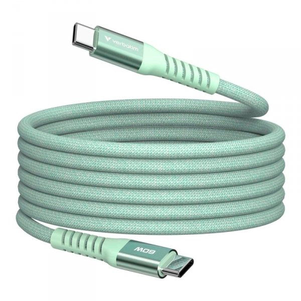 Cabo USB-C Verbatim / Verde / 31864_0