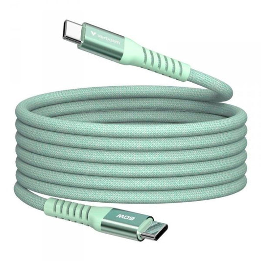 Cabo USB-C Verbatim / Verde / 31864_0