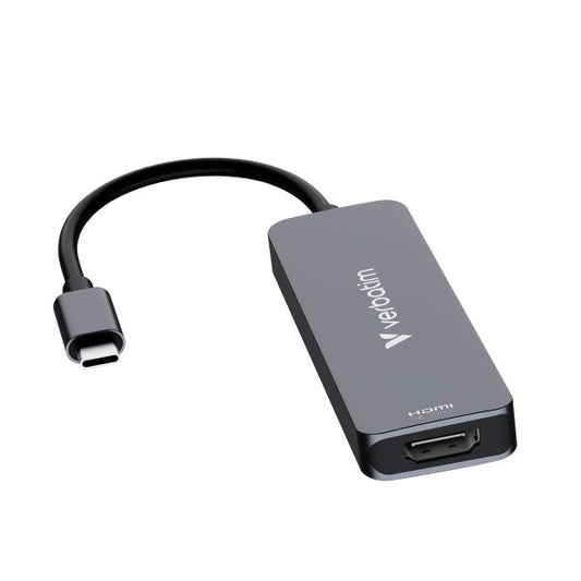 Dock USB-C Verbatim / Preto / 4K com HDMI e USB-A 3.2 - VER32155_0