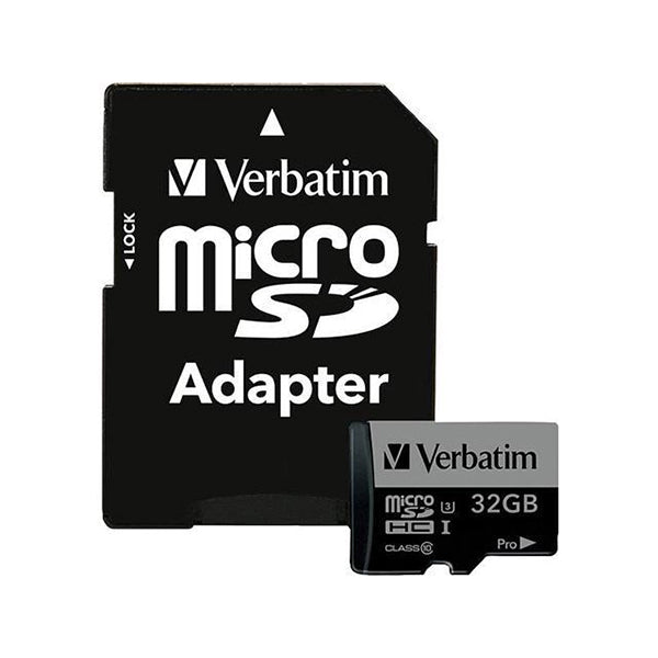 Cartão de Memória VERBATIM / 32GB / Preto_0