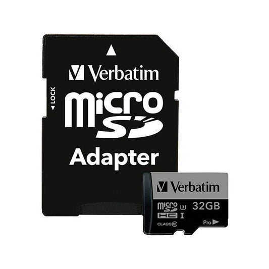 Cartão de Memória VERBATIM / 32GB / Preto_0