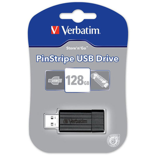 Pen Drive Verbatim / 128GB / Preto / 49071_0