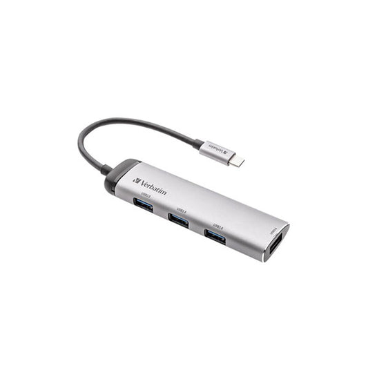 USB-C Multiport-Hub Verbatim / Preto_0