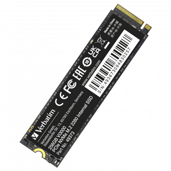Verbatim Vi3000 M.2 SSD 256GB PCIe NVMe / Preto_0