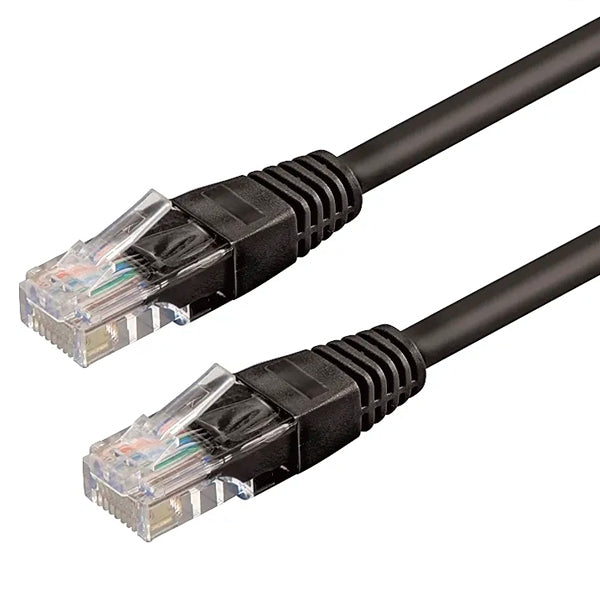 WP WPC-PAT-6U010BL cable de red Negro 1 m Cat6 U/UTP (UTP)_0