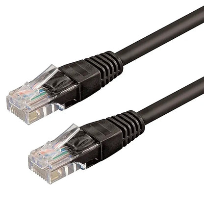 WP WPC-PAT-6U010BL cable de red Negro 1 m Cat6 U/UTP (UTP)_0