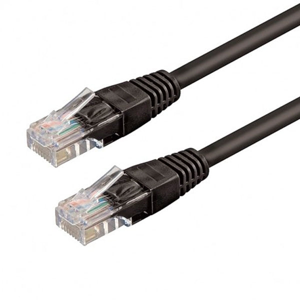 WP WPC-PAT-6U050BL cable de red Negro 5 m Cat6 U/UTP (UTP)_0