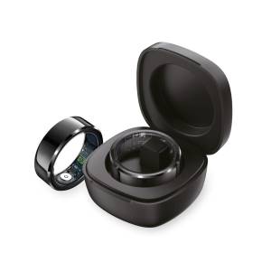 TECHMADE TM-NEXA-BK10 Smartring con Charging Box Black TG 10 20.40mm_0