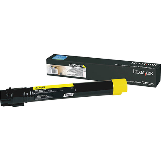 Cartucho Lexmark X950X2YG / Amarelo_0