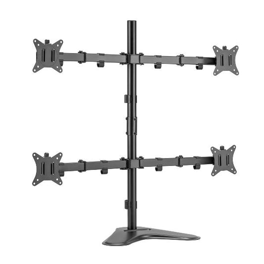 EQUIP - STAFFA QUADRUPLO MONITOR 17"-32" ARTICOLATO DA SCRIVANIA_1