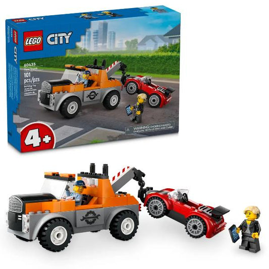 60435 City Abschleppwagen mit Sportauto, Konstruktionsspielzeug_0