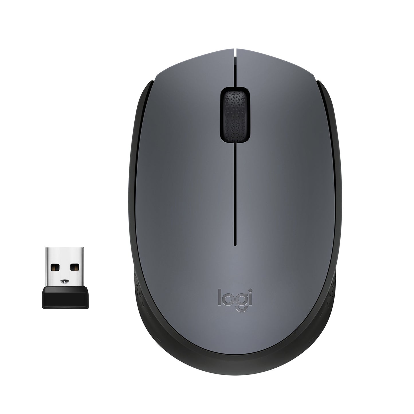 Logitech M170 Grey-K ratón Oficina Ambidextro RF inalámbrico Óptico 1000 DPI_2