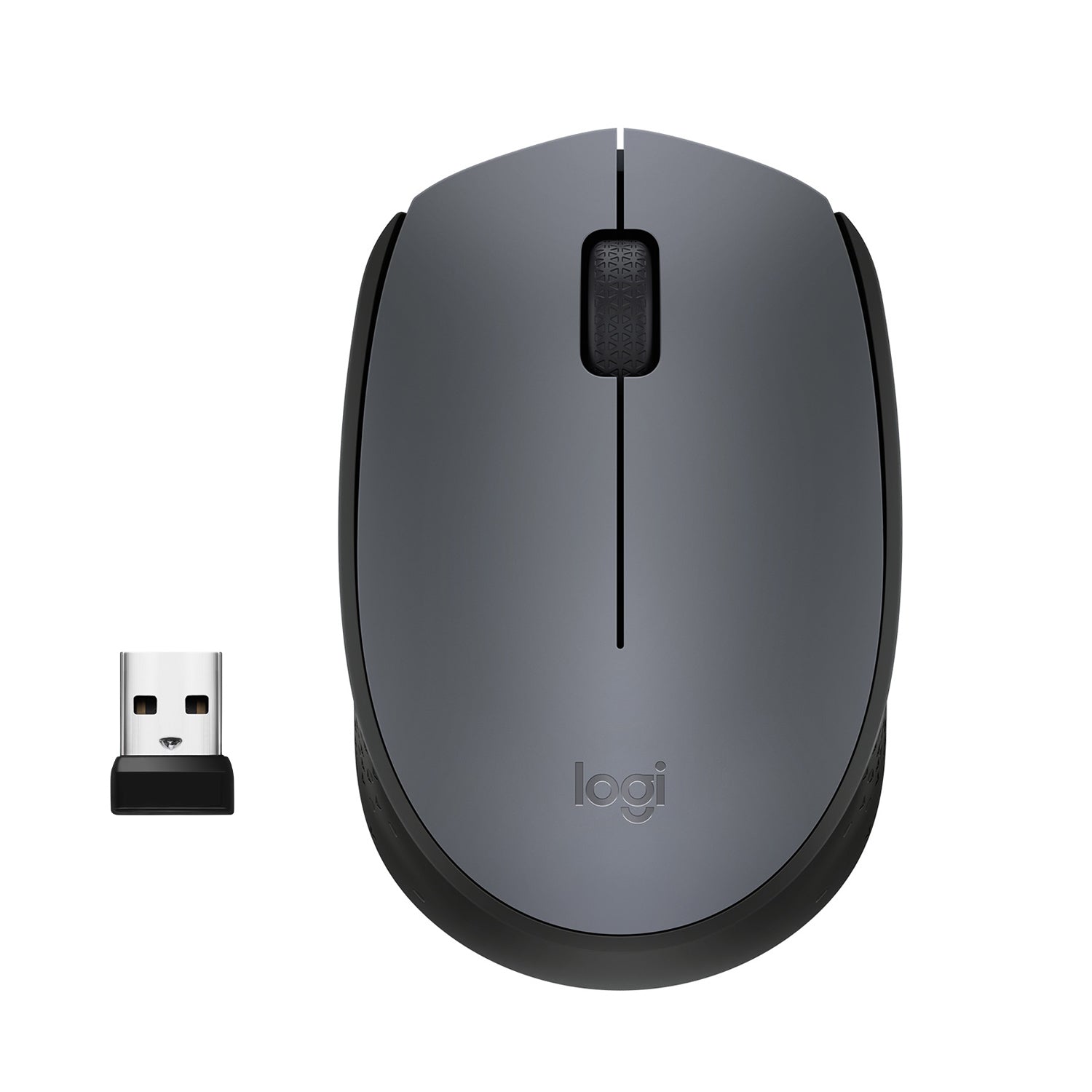Logitech M170 Grey-K ratón Oficina Ambidextro RF inalámbrico Óptico 1000 DPI_2