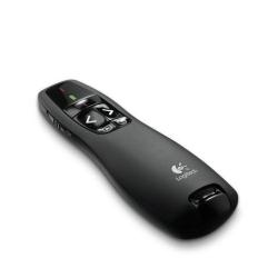 Logitech R400 apuntador inalámbricos RF Negro_1