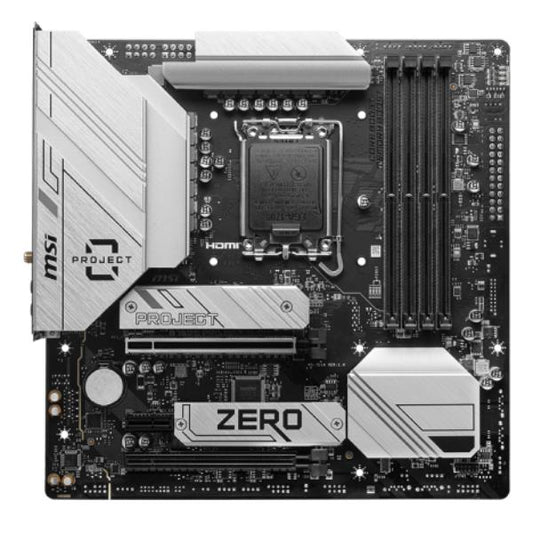 MSI B760M PROJECT ZERO placa base Intel B760 LGA 1700 micro ATX_0