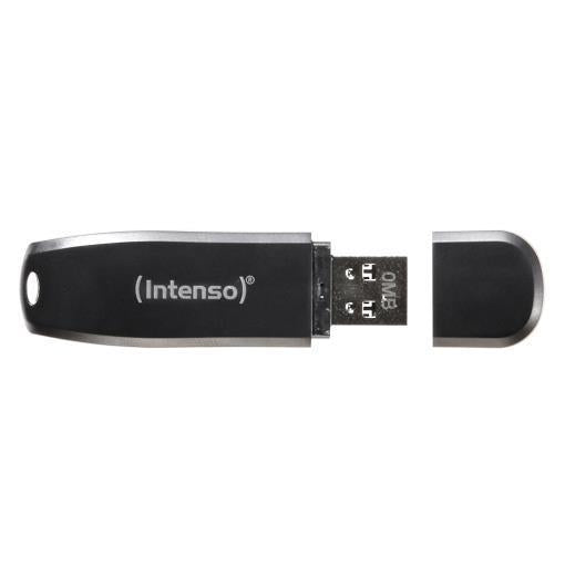 USB Stick Intenso / 256GB / Preto / 3.2 Gen 1x1_0