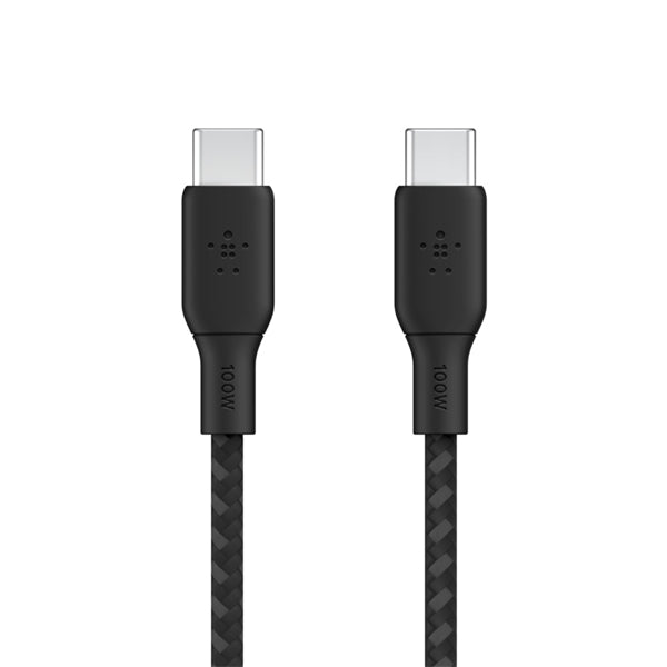 CAVO INTRECCIATO 100W USB-C TO USB-C  2M - NERO_0
