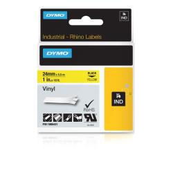 Etiqueta Vinyl DYMO / Preto e Amarelo_0