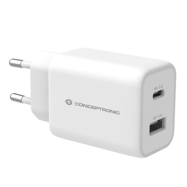 CARICATORE 2-PORTE USB PPS PD (1x USB-A , 1x USB-C, QC 3.0)_0