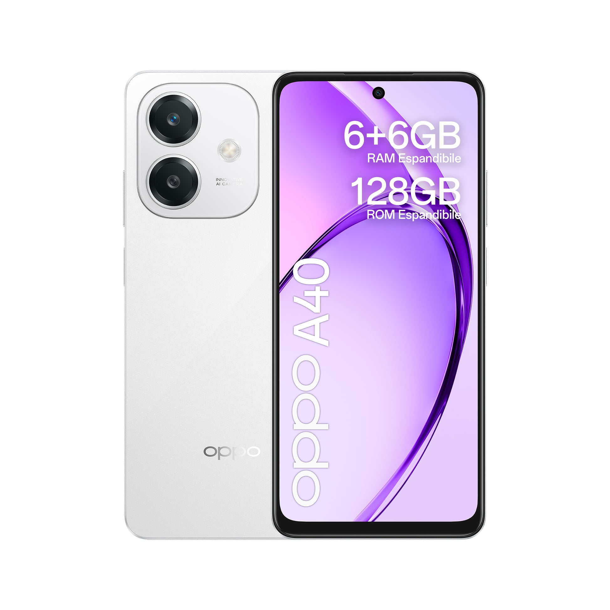 OPPO A40 6+128GB DS 4G STARLIGHT WHITE OEM_1