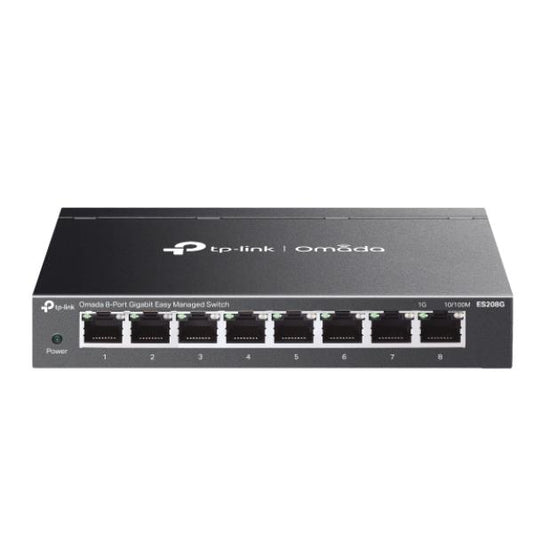TP-Link ES208G switch Gestionado Gigabit Ethernet (10/100/1000) Negro_0