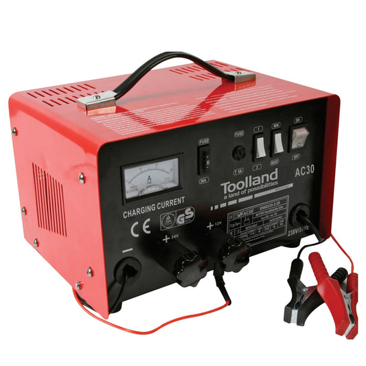 CARREGADOR PARA BATERIAS CHUMBO-ÁCIDO DE 12/24 V COM FUNÇÃO DE AUMENTO DE CORRENTE - 20 A_0
