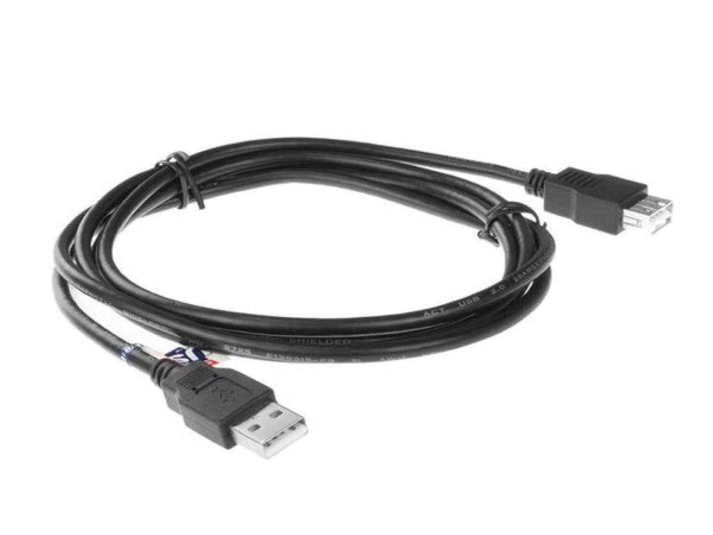 Cabo de extensão USB 2.0 A macho - A fêmea - 1.8 m_0