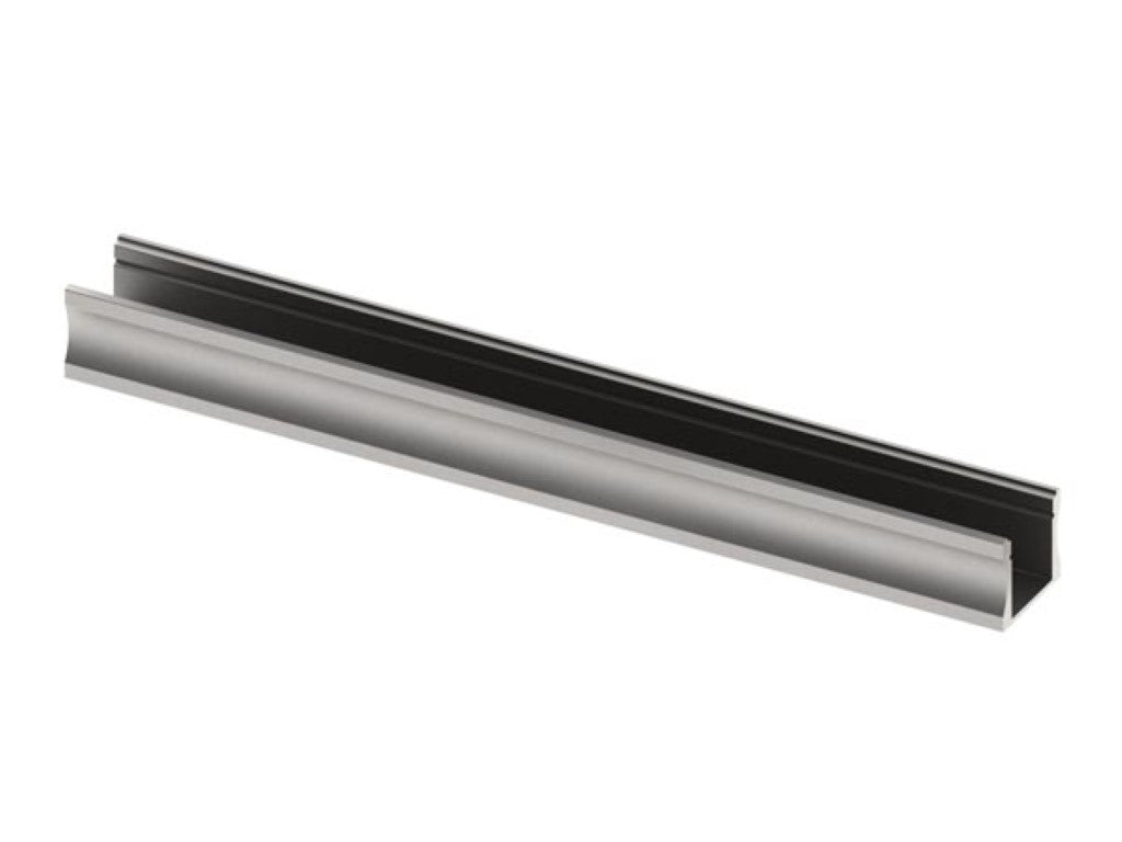 SLIMLINE 15 mm, PERFIL LED EM ALUMÍNIO, ANODIZADO PRATEADO - 2 m_0
