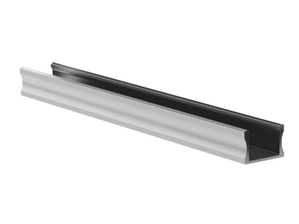 PERFIL LED EM ALUMÍNIO, ANODIZADO PRATEADO, SLIMLINE WIDE 15 mm - 2 m_0