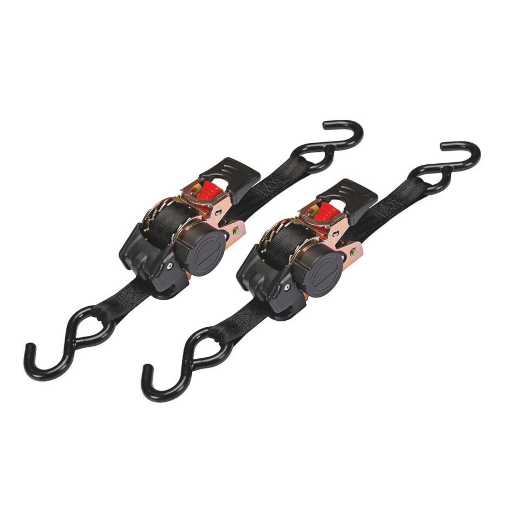 CONJUNTO COM 2 x CINTA CATRACA RETRÁTIL - 300 kg - 3 m x 25 mm_0