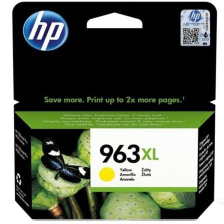 Cartucho de Tinta Original HP nº963 XL Alta Capacidad/ Amarillo_0