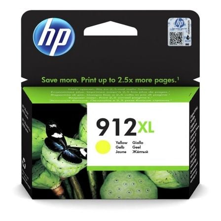 Cartucho de Tinta Original HP nº912 XL Alta Capacidad/ Amarillo_0