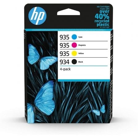 Cartucho de Tinta Original HP nº934 + nº935 Multipack/ Cian/ Magenta/ Amarillo/ Negro_0