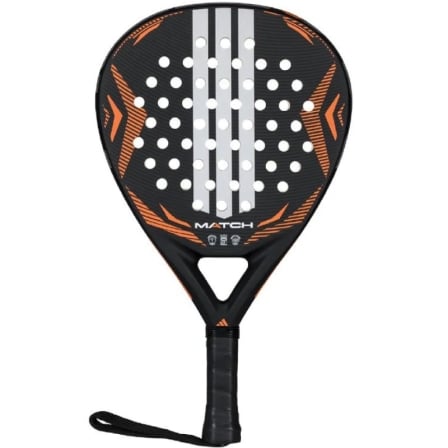 Pala de Pádel Adidas Match 3.5 2026/ Negra y Naranja_0