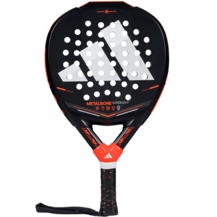Pala de Pádel Adidas Metalbone Superlight 2026/ Negra y Naranja_0