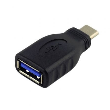 Adaptador USB 3.1 Tipo-C AISENS A108-0323 / Preto