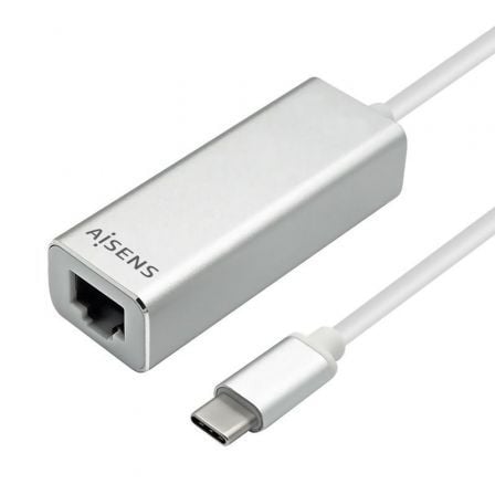 Adaptador USB Tipo-C AISENS / RJ45 / 1000Mbps / A109-0341