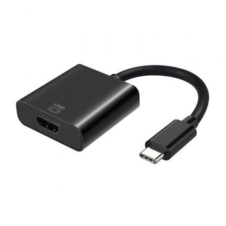 Conversor HDMI Aisens A109-0344 / 4K 60Hz / 15cm / Preto