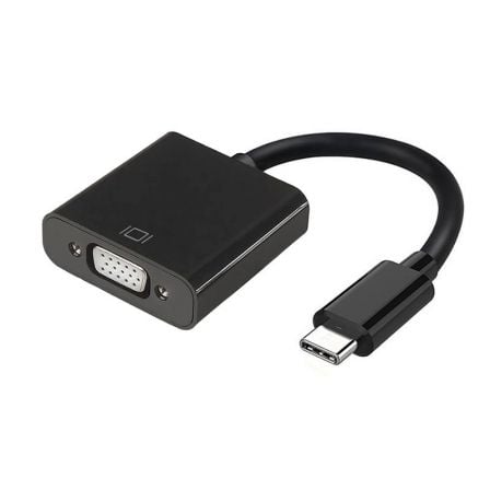 Cable Conversor USB Tipo-C AISENS A109-0347 / Preto