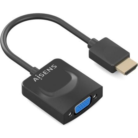 Conversor Aisens A122-0947/ HDMI Macho - SVGA Hembra/ 15cm/ Negro_0