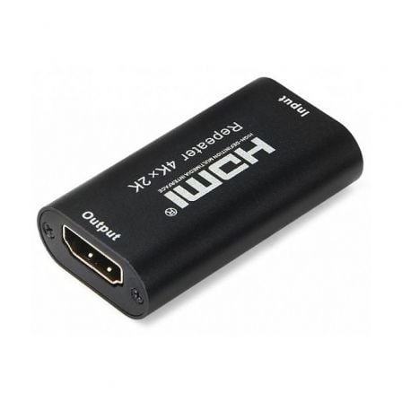 Repetidor HDMI AISENS A123-0351 / Hembra - Hembra / Preto