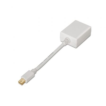 Conversor AISENS A125-0136 / Mini DisplayPort Macho - VGA Hembra / 15cm / Branco