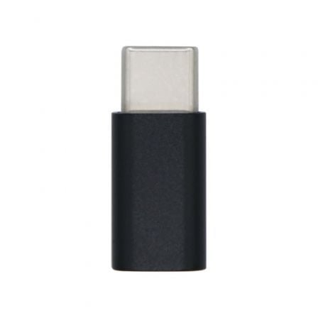 Adaptador USB 2.0 Tipo-C AISENS / Preto / A108-0414