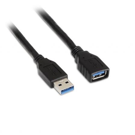 Cable USB 3.0 Aisens / Preto / A105-0042 / Até 9W / 625Mbps / 2m