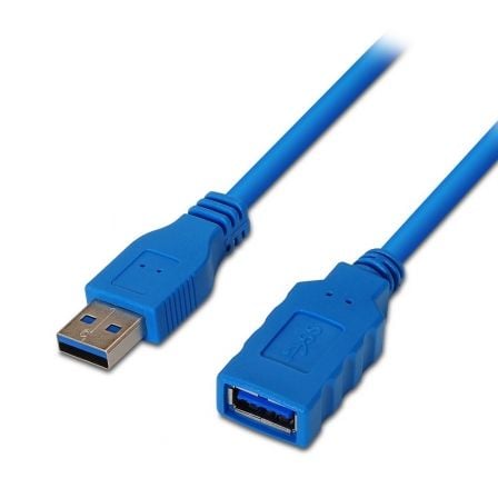 Cable Alargador USB 3.0 AISENS / Azul / A105-0045