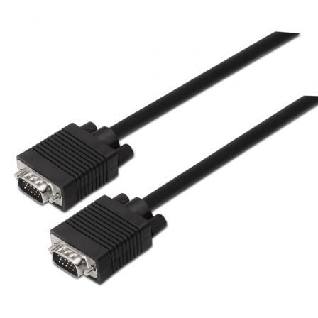 Cabo SVGA Aisens A113-0069 / VGA Macho - VGA Macho / 3m / Preto