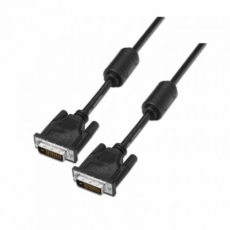 Cabo DVI AISENS A117-0089 / DVI-D Macho - DVI-D Macho / Até 3W / 1.8m / Preto