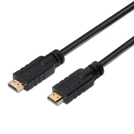Cabo HDMI AISENS A119-0106 / Macho - Macho / Até 10W / 720Mbps / 30m / Preto
